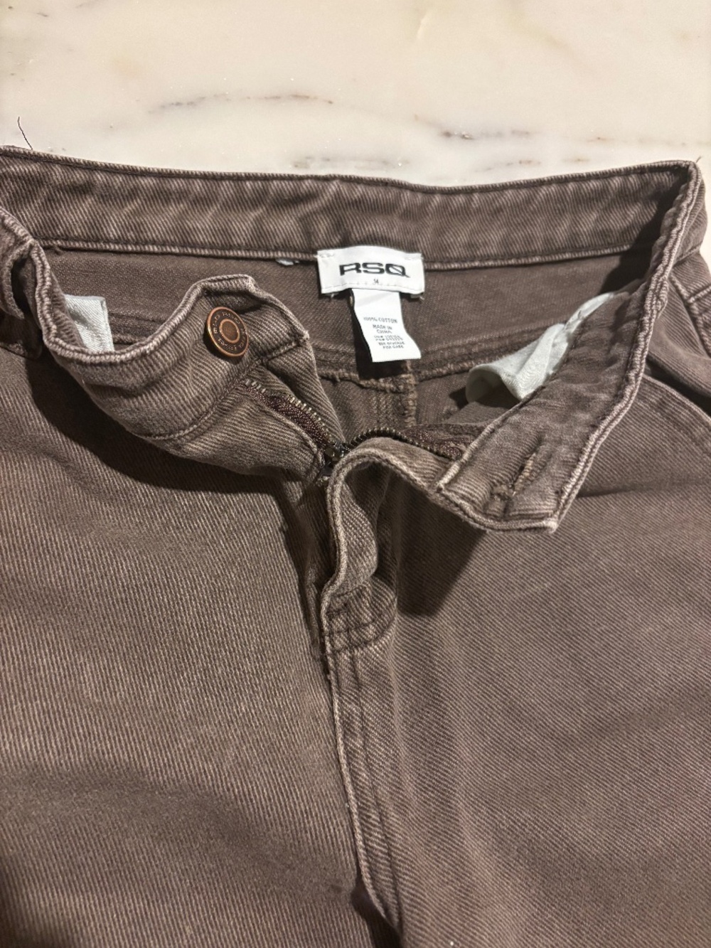 Dark Brown Cargo Pants